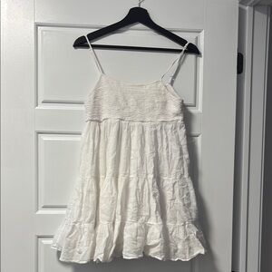 Zara White Summer Dress